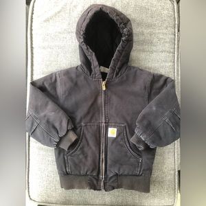 Carhartt Boys’ Flannel Quilt Lined Active Jac Unisex